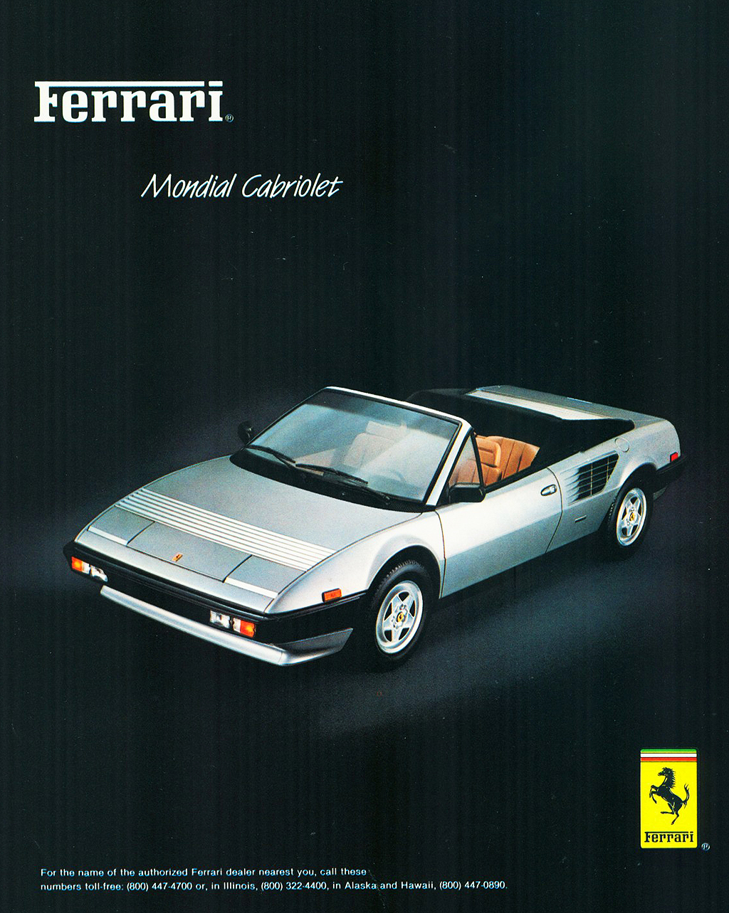1984 Ferrari Auto Advertising